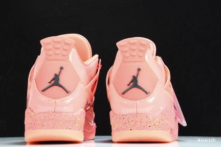 RETRO AQ9128-600 WMNS NRG AIR BLACK-VOLT' PUNCH 'HOT JORDAN 4 0808